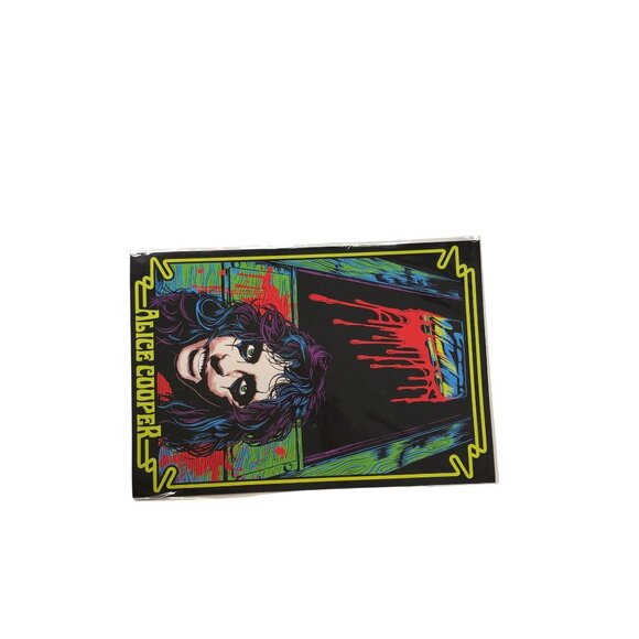 Alice Cooper Horror Design Glossy Poster Pack Brand New Sealed Too Close for Com - Picture 3 of 7